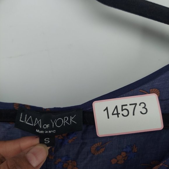 Liam Of York tunic blue Dress size S - Picture 3 of 8